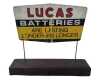 Lucas Batteries Printed Advertising Sign *** NO RESERVE ***