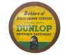 Dunlop Pneumatic Equipment Enamel Sign *** NO RESERVE ***