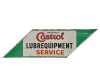 Castrol Lubrequipment Service Enamel Sign *** NO RESERVE ***