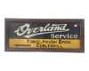 Overland Service Painted Tin Advertising Sign *** NO RESERVE ***
