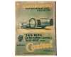 Wakefield Castrol Motor Oil / Captain Malcolm Campbell Achievement Poster *** NO RESERVE ***