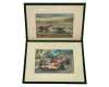 Two Lotus 49 Gold Leaf Prints by Michael Turner *** NO RESERVE ***