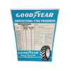 Goodyear Agricultural Tyre Pressure Tin Sign *** NO RESERVE ***