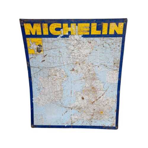 Michelin Map Tin Sign *** NO RESERVE ***