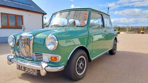 1966 Riley Elf MKII A truly fabulous example that has been subject to a no-expense-spared bare metal restoration.