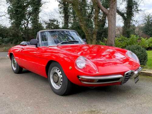 1969 Alfa Romeo 1750 Spider Veloce Very rare, impeccably maintained and immaculately presented. Highly desirable.