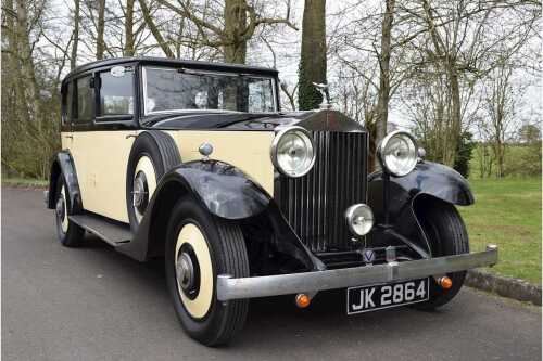 1933 Rolls-Royce 20/25HP Windovers Six Light Saloon Ordered new by the Earl of Bradford.