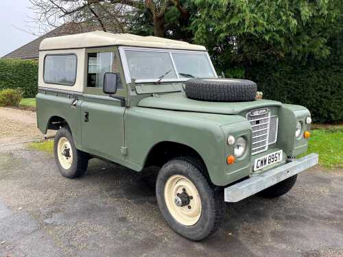 1982 Land Rover Series III Was supplied new to the West Yorkshire Metropolitan County Council.